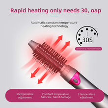 Load image into Gallery viewer, 6 in 1 Hair Dryer Brush, Blow Dryer Brush Styler,Salon Negative Ionic Electric Hot Air Brush,Hair Straightener&Curly Hair Comb,Detachable Brush Hair Dryers for Women,Mothers Day Gifts